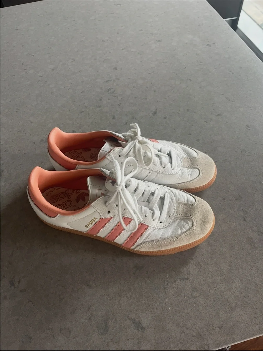 Adidas Samba OG White/Wonder Clay Sneakers